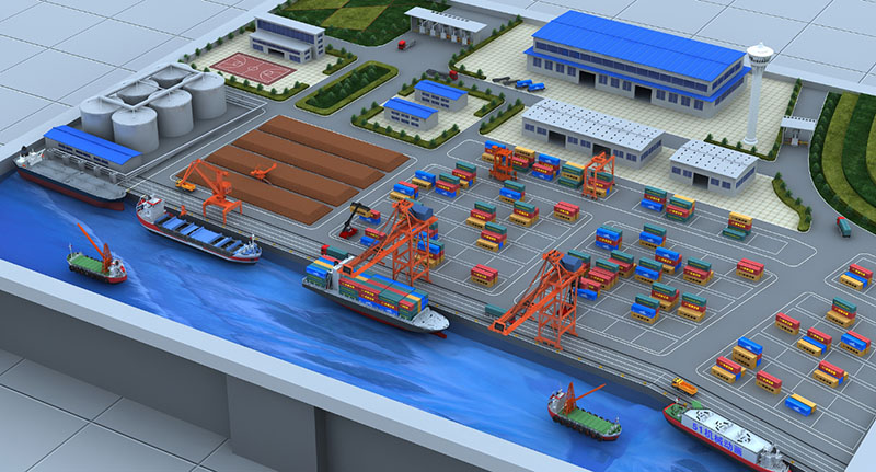 浮山县工业沙盘3