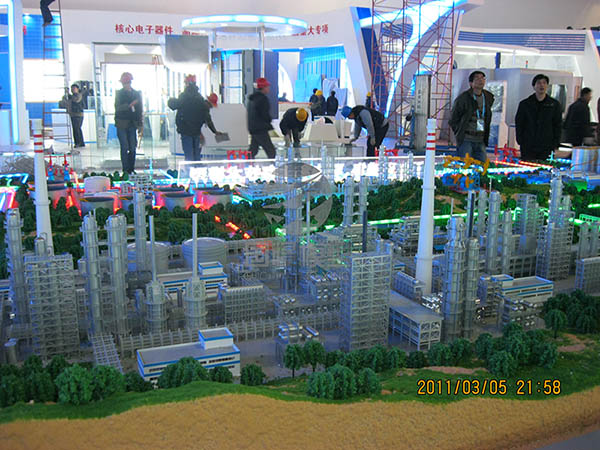 浮山县工业模型