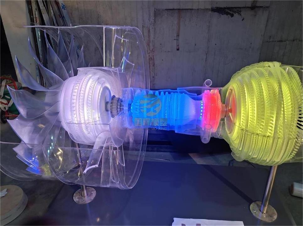 浮山县飞机发动机模型